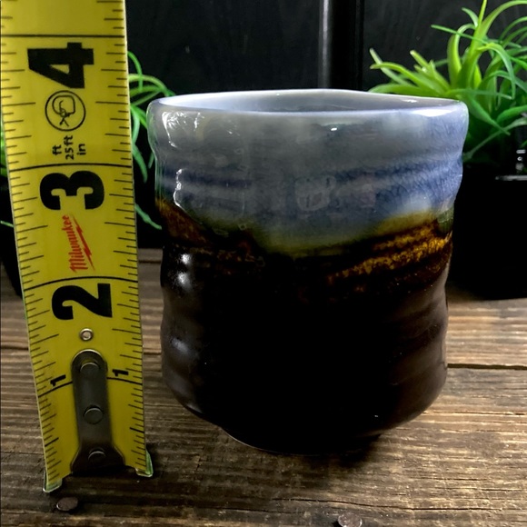 Vintage Studio Art Pottery Handleless Mug - Picture 1 of 8